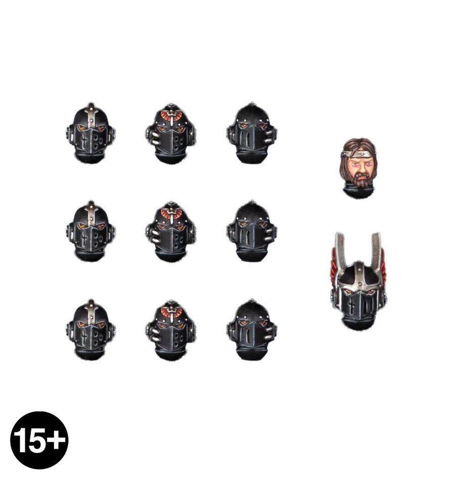 Dark Angels MKVI Heads